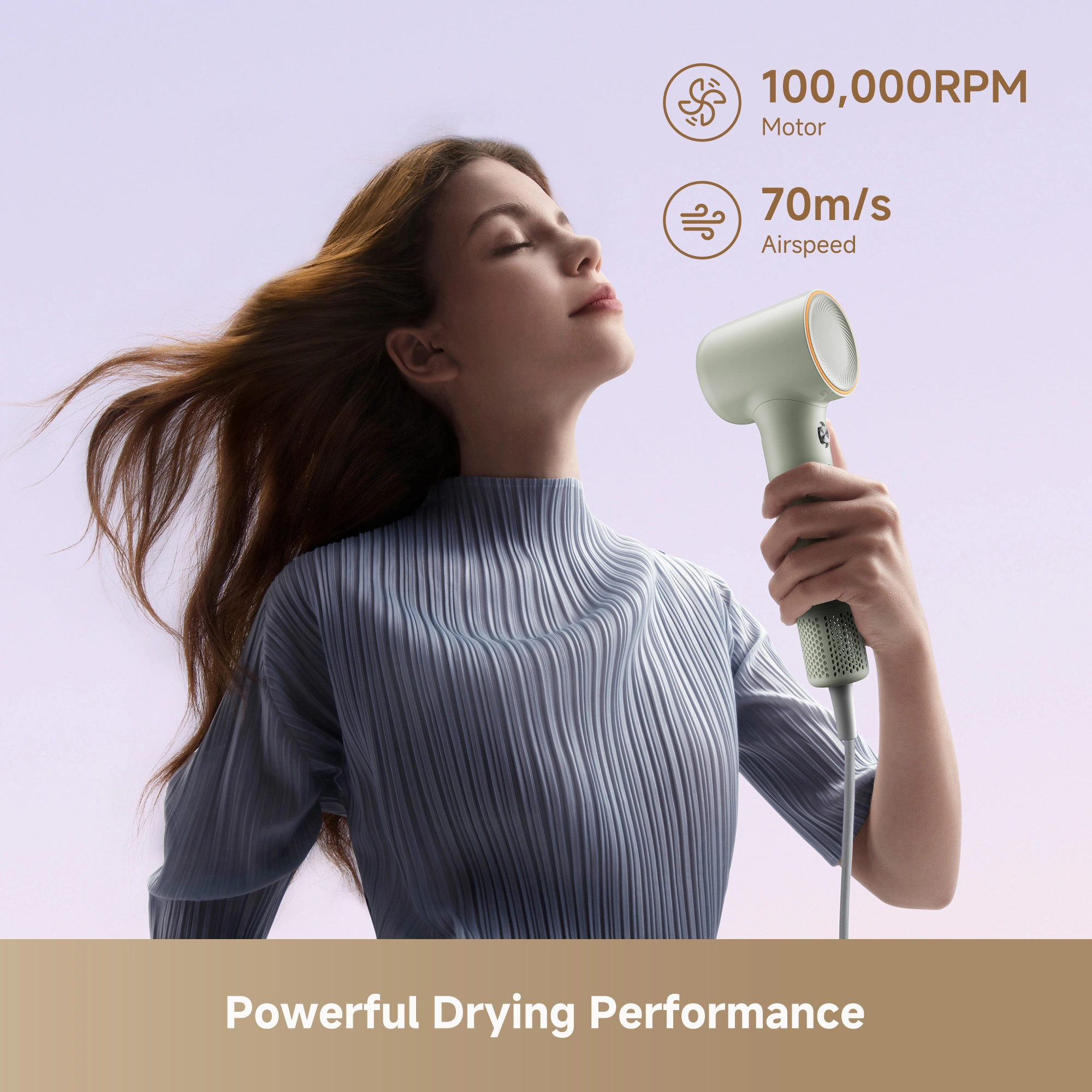 Dreame Hairdryer Mini Green - Image 4
